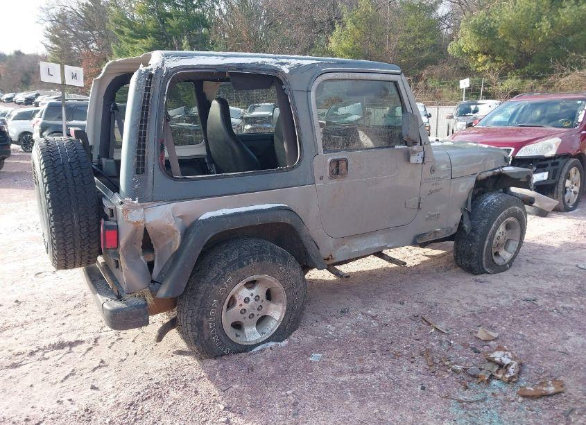 Photo 4 of 2000 Jeep Wrangler SPORT (VIN 1J4FA49S9YP719845)