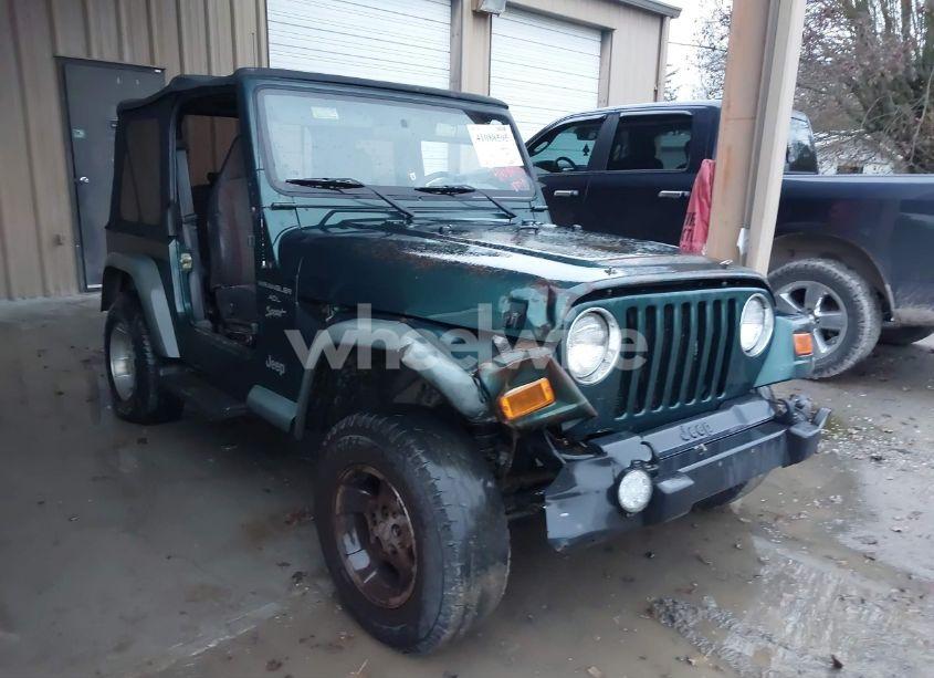 2000 Jeep Wrangler SPORT (VIN 1J4FA49S9YP765272) main photo