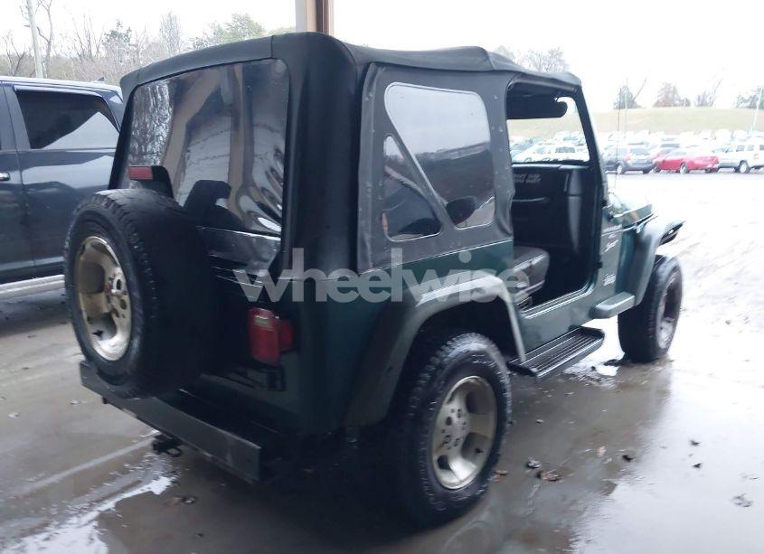 Photo 4 of 2000 Jeep Wrangler SPORT (VIN 1J4FA49S9YP765272)