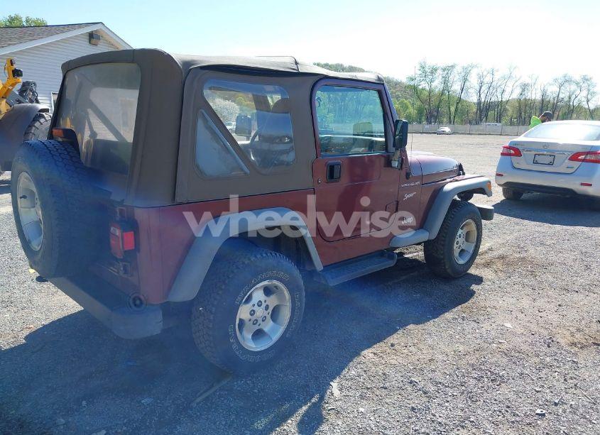 Photo 4 of 2002 Jeep Wrangler SPORT (VIN 1J4FA49SX2P713303)