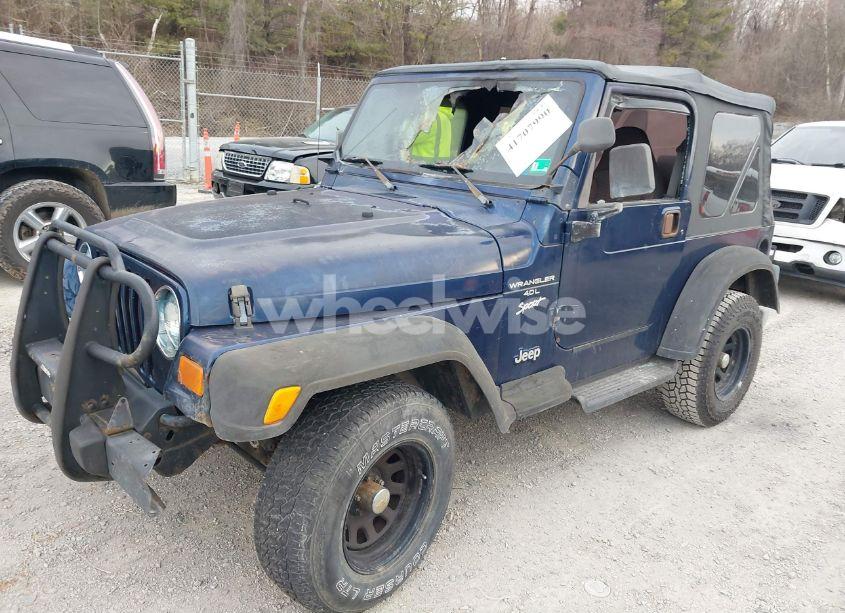 Photo 2 of 2000 Jeep Wrangler SPORT (VIN 1J4FA49SXYP724018)