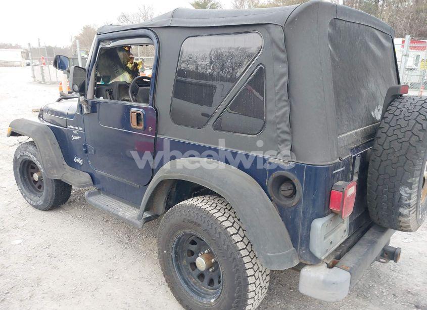 Photo 3 of 2000 Jeep Wrangler SPORT (VIN 1J4FA49SXYP724018)