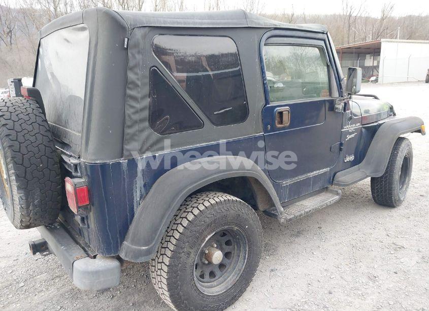 Photo 4 of 2000 Jeep Wrangler SPORT (VIN 1J4FA49SXYP724018)