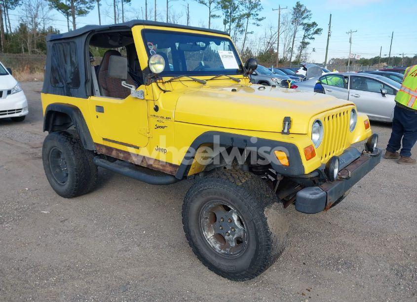 2000 Jeep Wrangler SPORT (VIN 1J4FA49SXYP777592) main photo