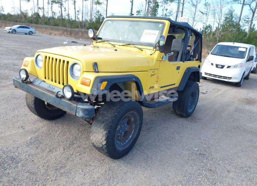 Photo 2 of 2000 Jeep Wrangler SPORT (VIN 1J4FA49SXYP777592)