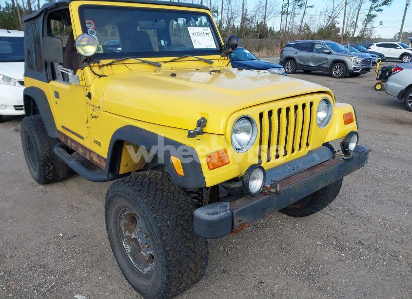 Photo 6 of 2000 Jeep Wrangler SPORT (VIN 1J4FA49SXYP777592)