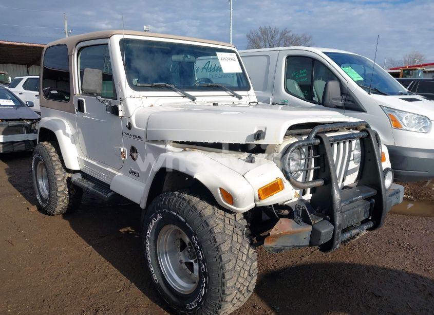 2002 Jeep Wrangler SAHARA (VIN 1J4FA59S02P760345) main photo