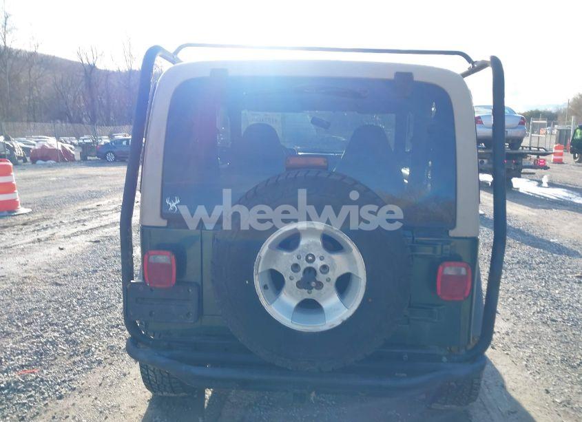 Photo 16 of 2000 Jeep Wrangler SAHARA (VIN 1J4FA59S0YP724521)