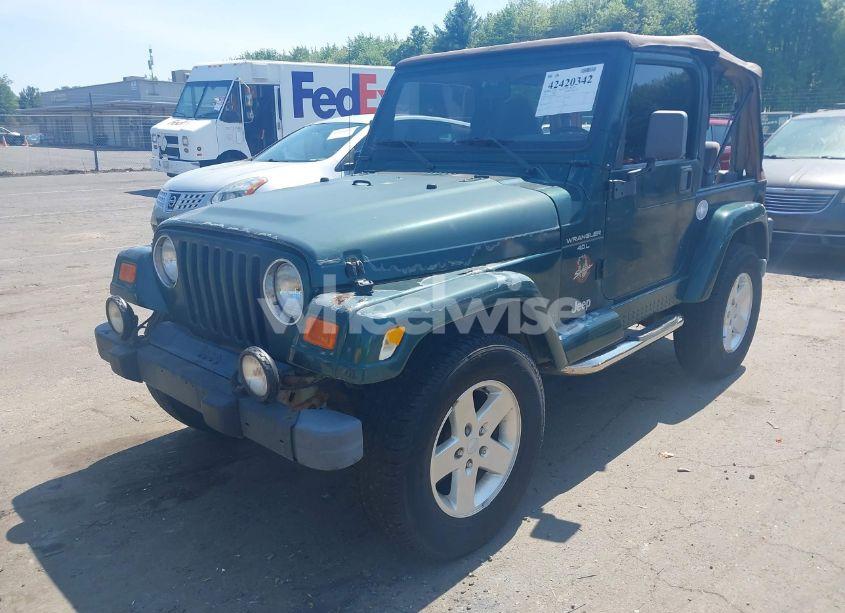 Photo 2 of 2000 Jeep Wrangler SAHARA (VIN 1J4FA59S0YP748057)