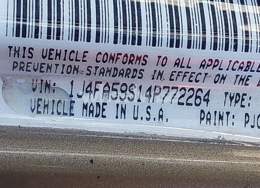 Photo 9 of 2004 Jeep Wrangler SAHARA (VIN 1J4FA59S14P772264)