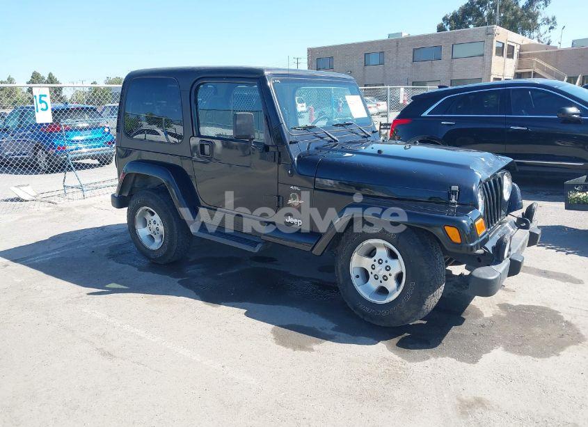 2001 Jeep Wrangler SAHARA (VIN 1J4FA59S41P313113) main photo