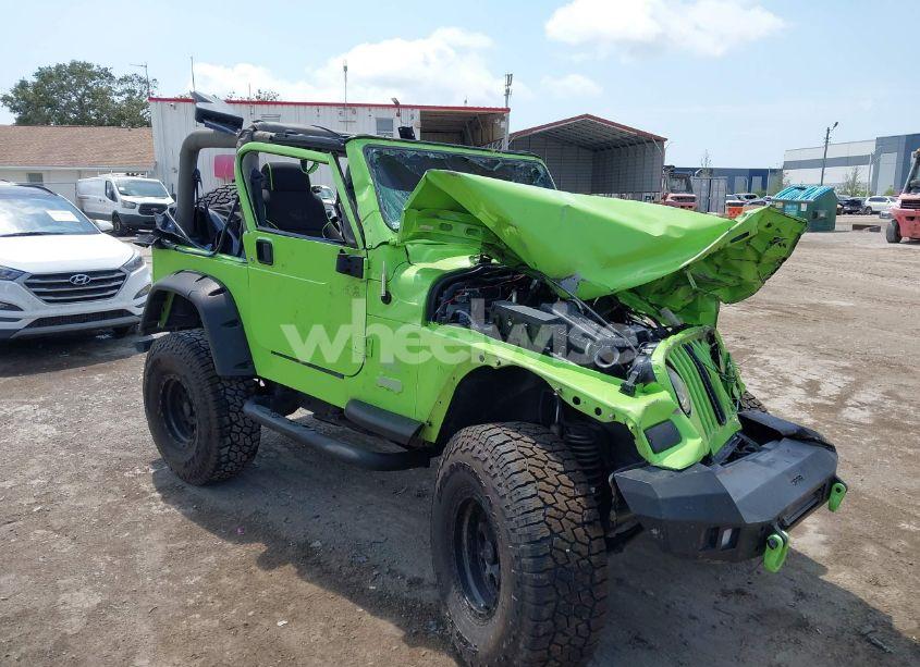 2004 Jeep Wrangler SAHARA (VIN 1J4FA59S44P704878) main photo