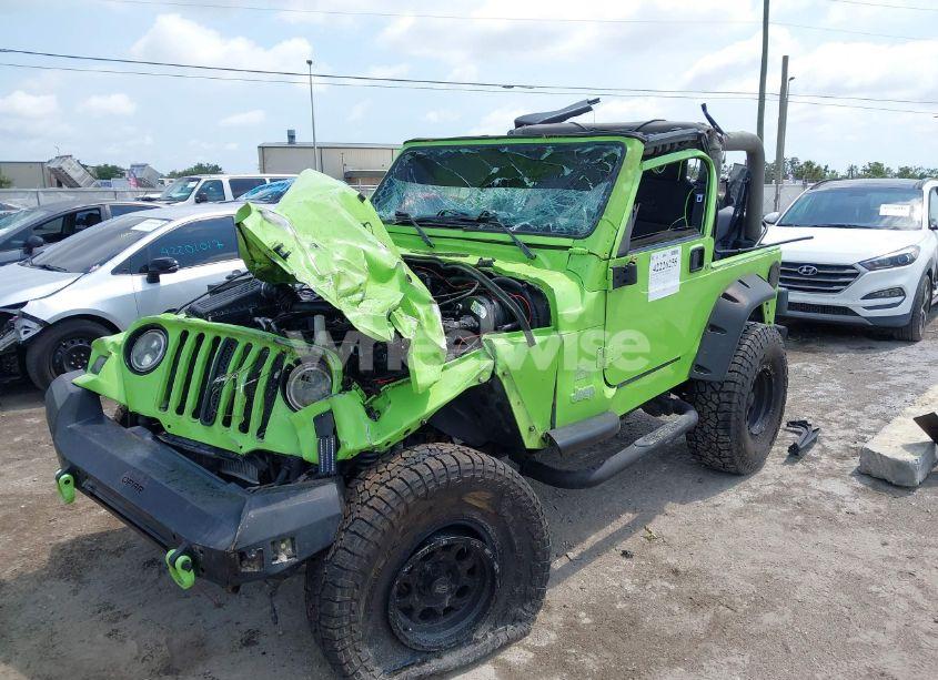 Photo 2 of 2004 Jeep Wrangler SAHARA (VIN 1J4FA59S44P704878)