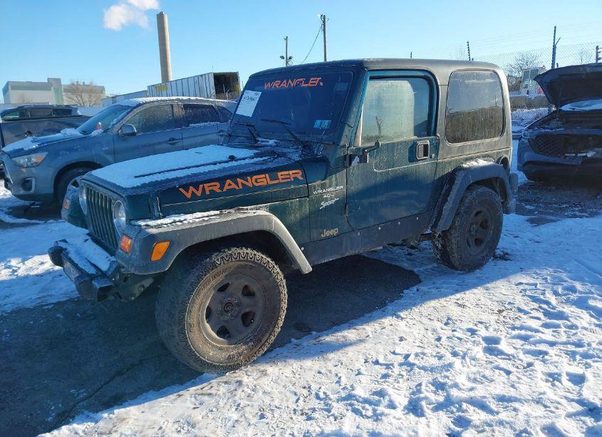 Photo 2 of 2000 Jeep Wrangler SAHARA (VIN 1J4FA59S5YP775643)