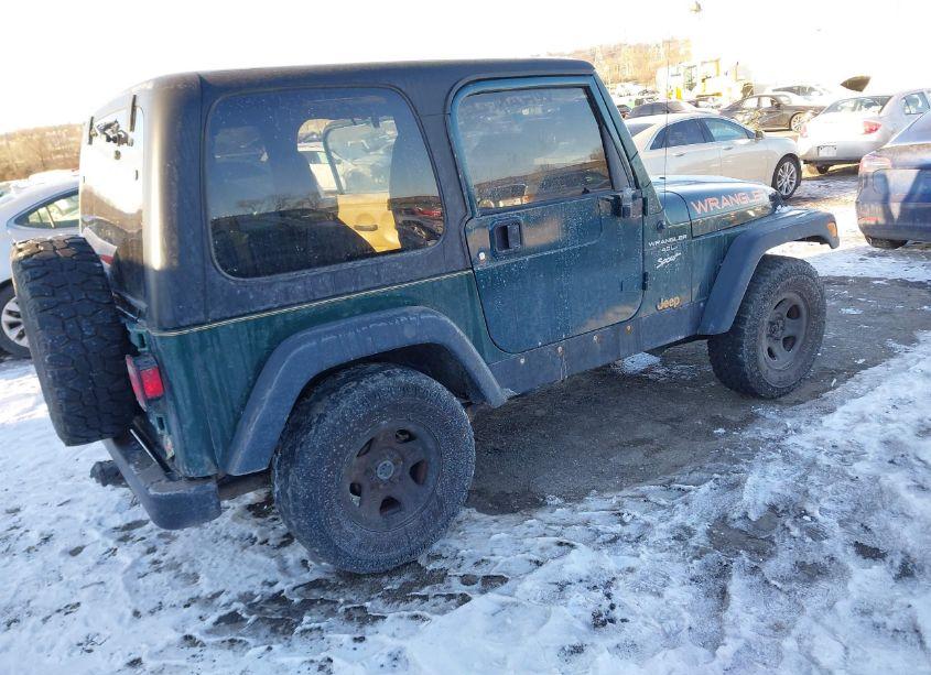 Photo 4 of 2000 Jeep Wrangler SAHARA (VIN 1J4FA59S5YP775643)