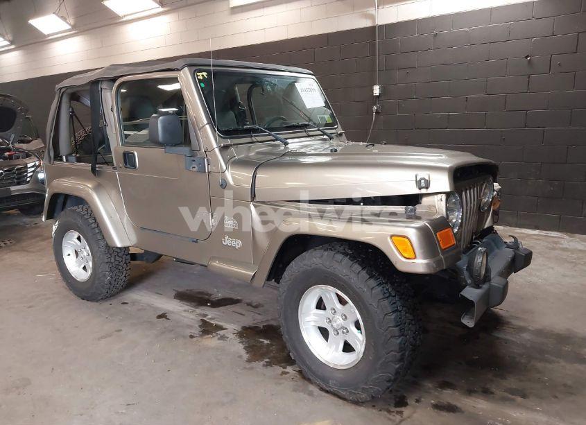 2004 Jeep Wrangler SAHARA (VIN 1J4FA59S64P736389) main photo