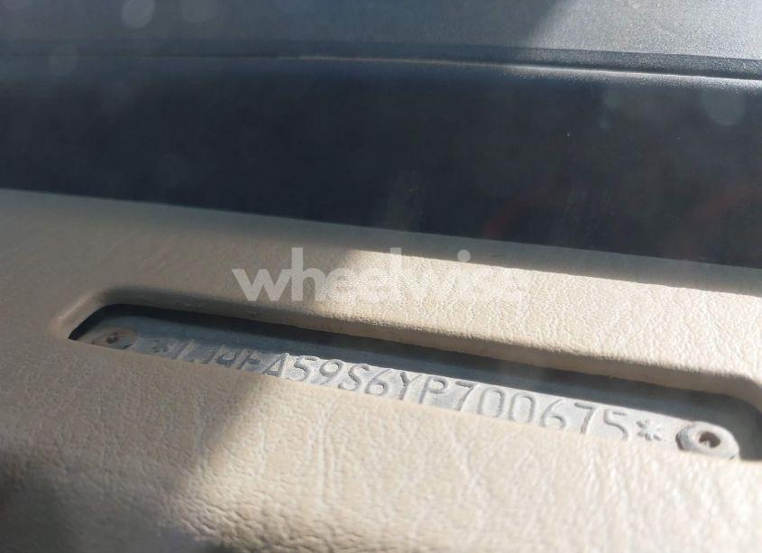 Photo 9 of 2000 Jeep Wrangler SAHARA (VIN 1J4FA59S6YP700675)