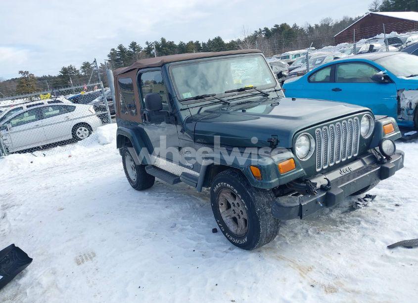 2004 Jeep Wrangler SAHARA (VIN 1J4FA59S74P736918) main photo