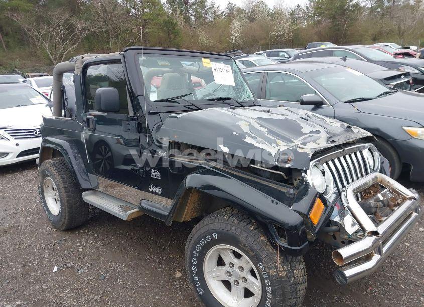 2004 Jeep Wrangler SAHARA (VIN 1J4FA59S84P701479) main photo
