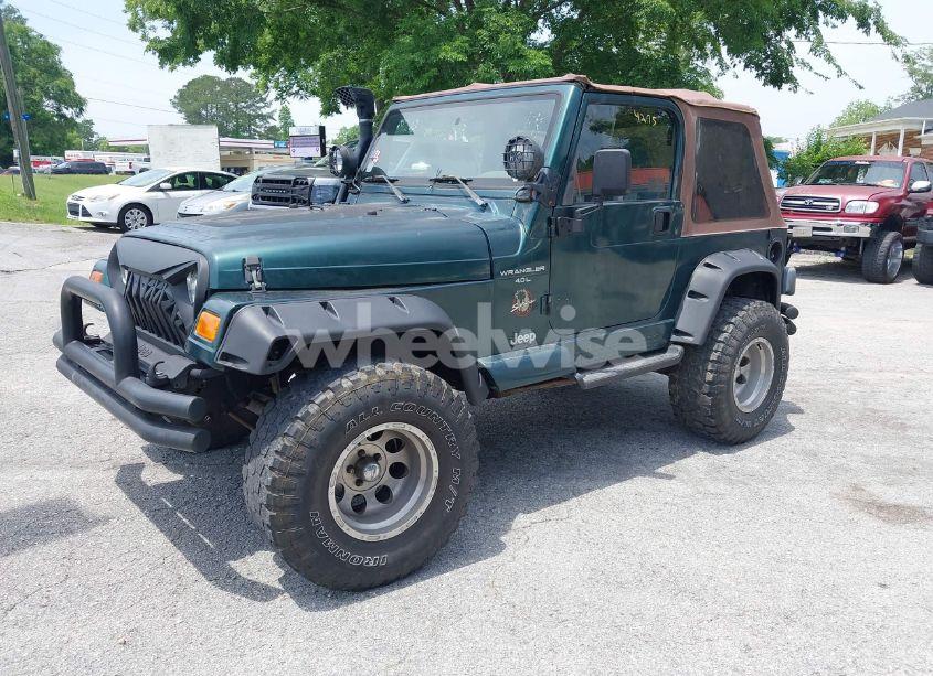 Photo 2 of 2000 Jeep Wrangler / TJ SAHARA (VIN 1J4FA59S8YP722208)