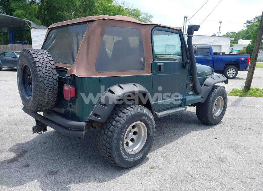 Photo 4 of 2000 Jeep Wrangler / TJ SAHARA (VIN 1J4FA59S8YP722208)