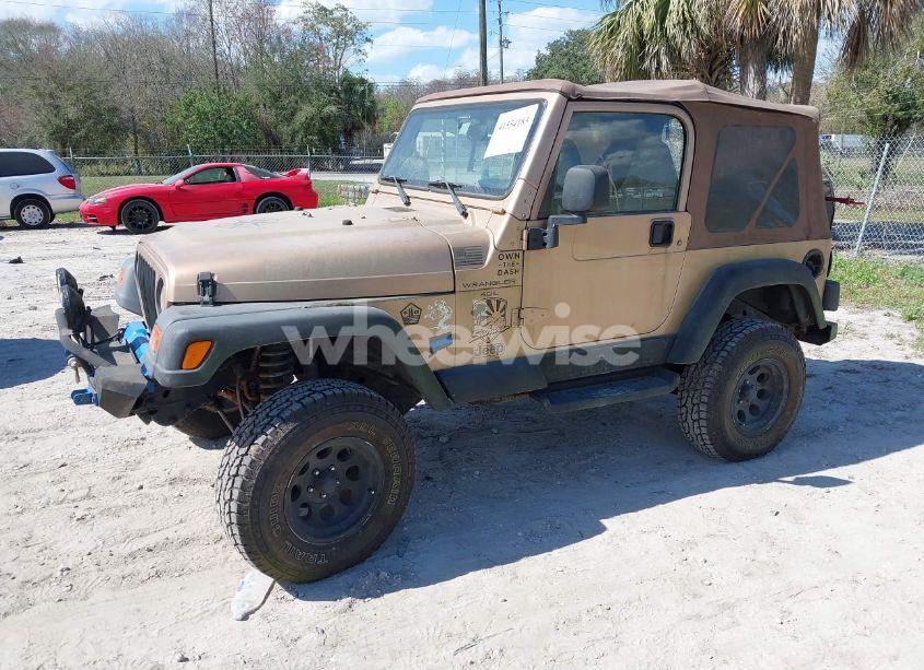 Photo 2 of 2000 Jeep Wrangler SAHARA (VIN 1J4FA59S8YP763468)
