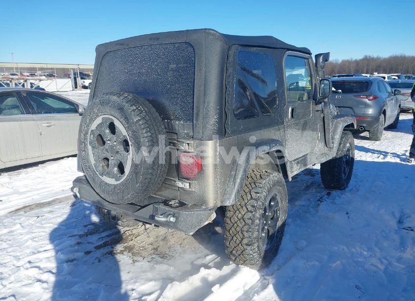 Photo 4 of 2004 Jeep Wrangler SAHARA (VIN 1J4FA59S94P731123)
