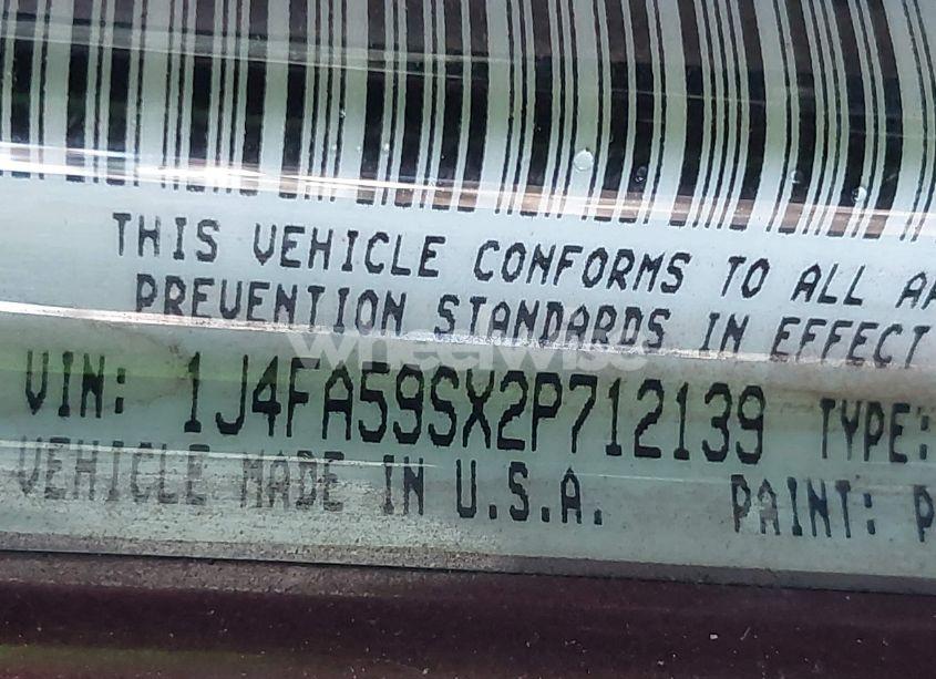 Photo 9 of 2002 Jeep Wrangler SAHARA (VIN 1J4FA59SX2P712139)