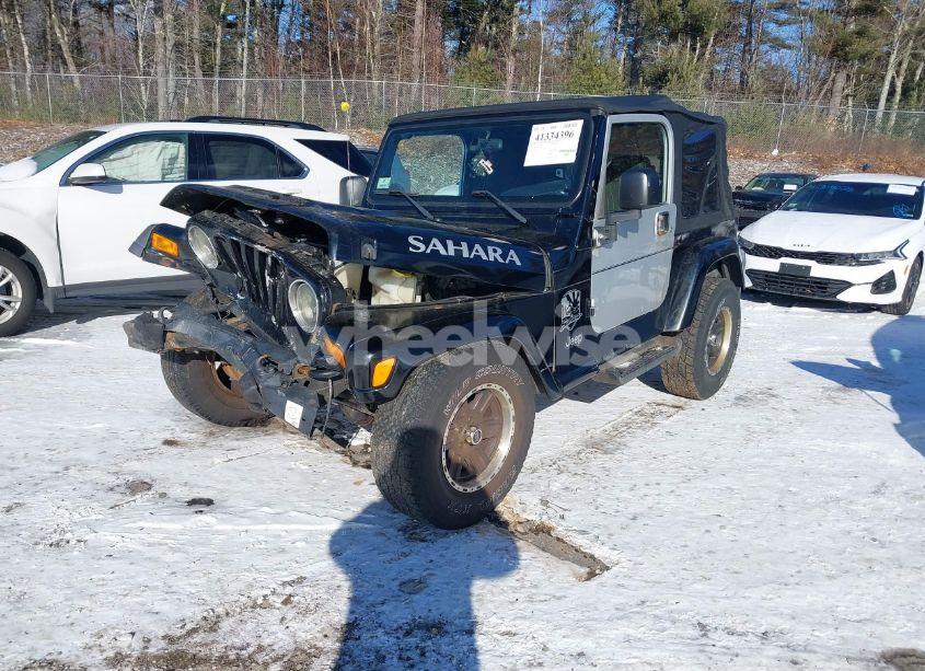 Photo 2 of 2003 Jeep Wrangler SAHARA (VIN 1J4FA59SX3P314995)