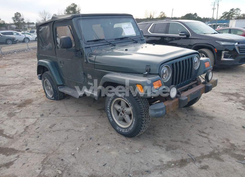 2003 Jeep Wrangler SAHARA (VIN 1J4FA59SX3P344031) main photo