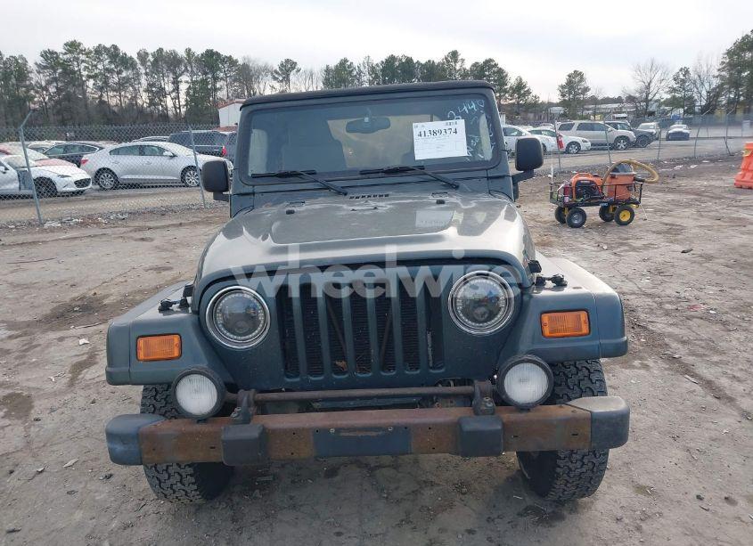 Photo 12 of 2003 Jeep Wrangler SAHARA (VIN 1J4FA59SX3P344031)