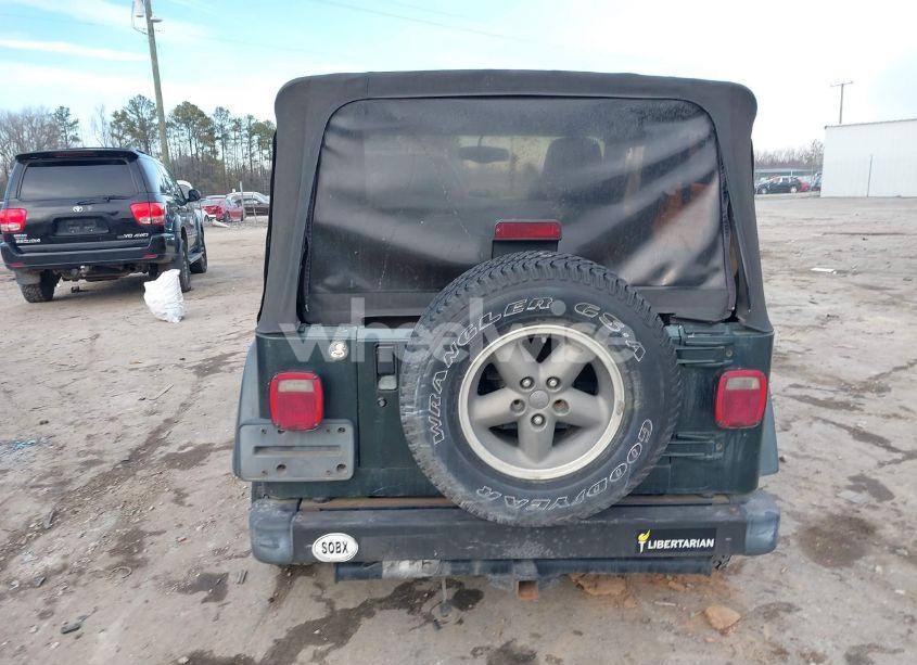 Photo 16 of 2003 Jeep Wrangler SAHARA (VIN 1J4FA59SX3P344031)