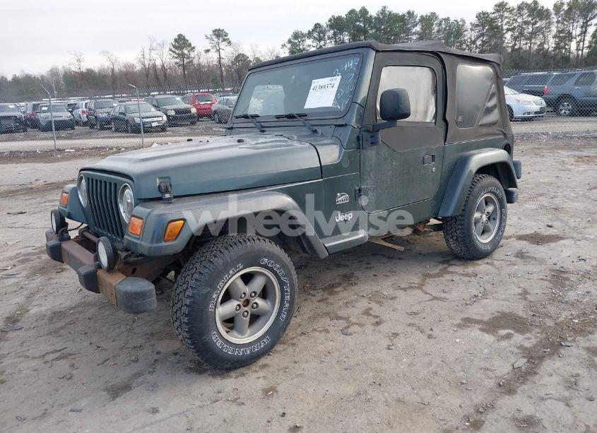 Photo 2 of 2003 Jeep Wrangler SAHARA (VIN 1J4FA59SX3P344031)