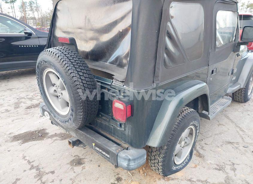 Photo 6 of 2003 Jeep Wrangler SAHARA (VIN 1J4FA59SX3P344031)