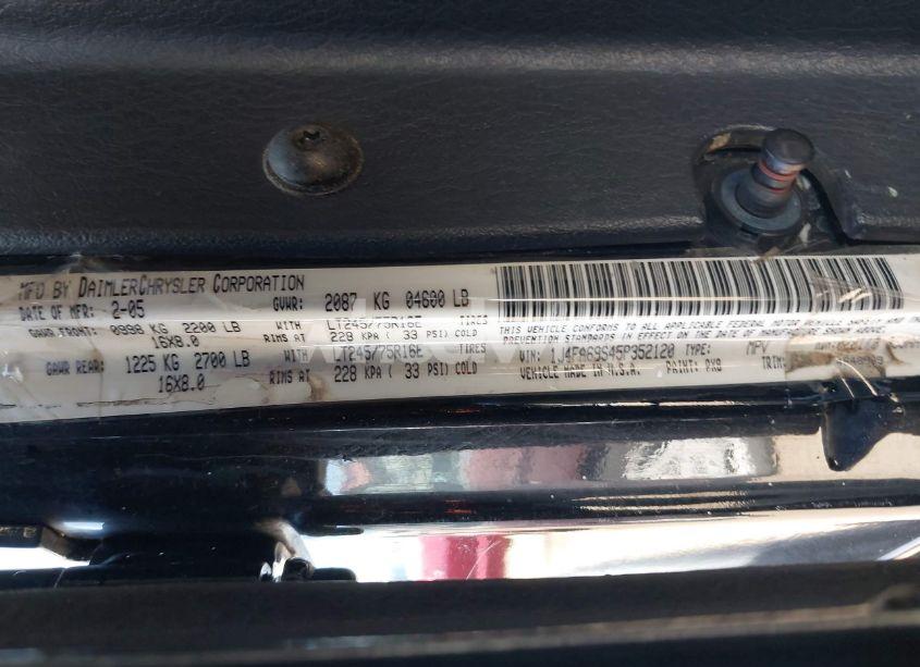 Photo 9 of 2005 Jeep Wrangler RUBICON (VIN 1J4FA69S45P352120)