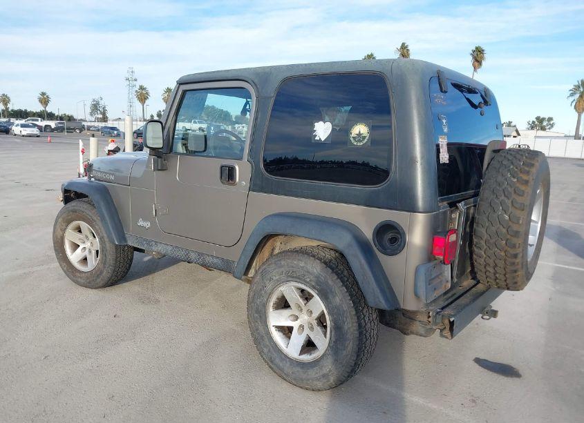 Photo 3 of 2003 Jeep Wrangler RUBICON (VIN 1J4FA69S53P310522)