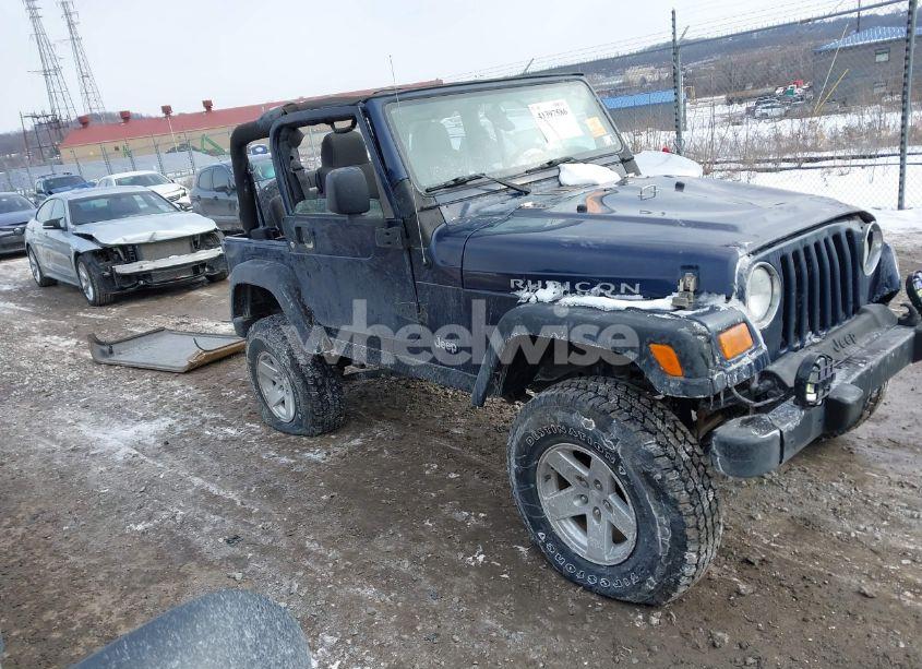 2006 Jeep Wrangler RUBICON (VIN 1J4FA69S66P774021) main photo