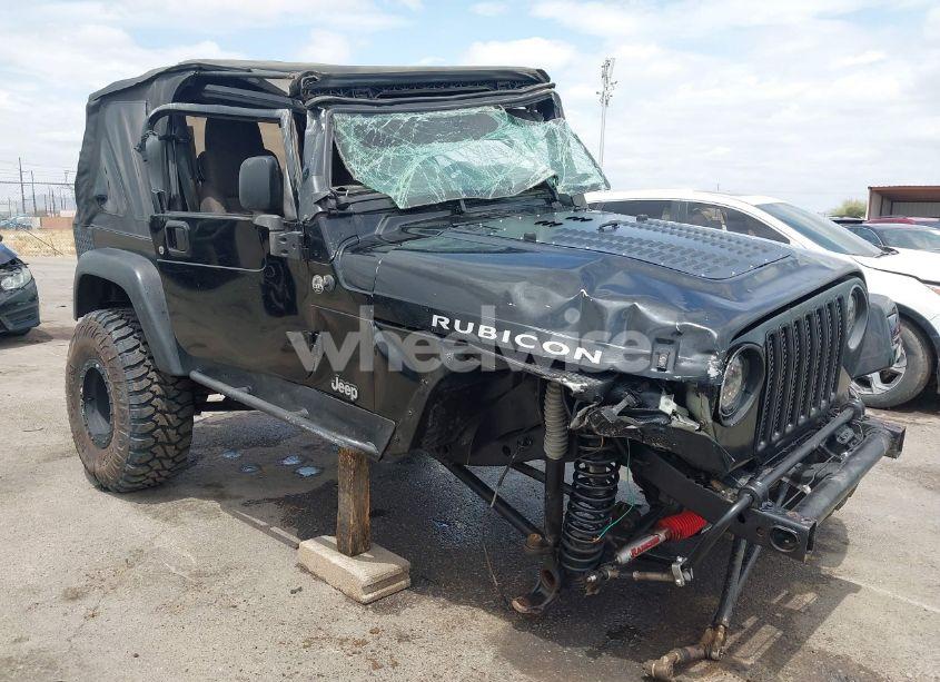 2004 Jeep Wrangler RUBICON (VIN 1J4FA69S84P727716) main photo
