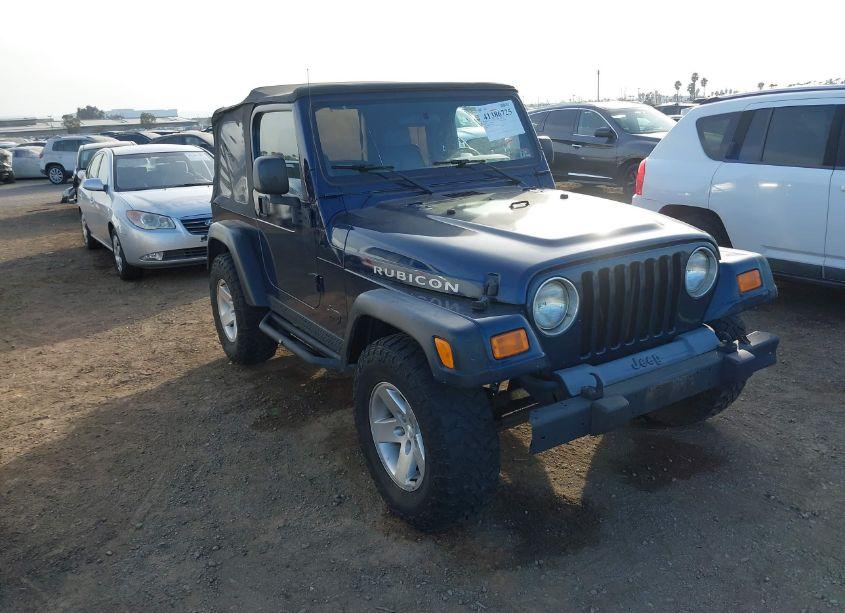 2004 Jeep Wrangler RUBICON (VIN 1J4FA69S94P776648) main photo