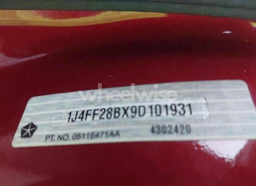 Photo 9 of 2009 Jeep Patriot SPORT (VIN 1J4FF28BX9D101931)