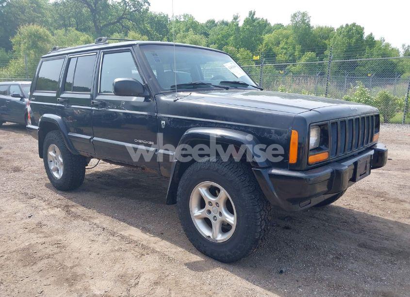 2001 Jeep Cherokee SPORT (VIN 1J4FF48S01L607936) main photo