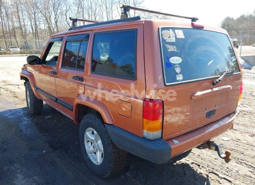Photo 3 of 2001 Jeep Cherokee SPORT (VIN 1J4FF48S01L629502)