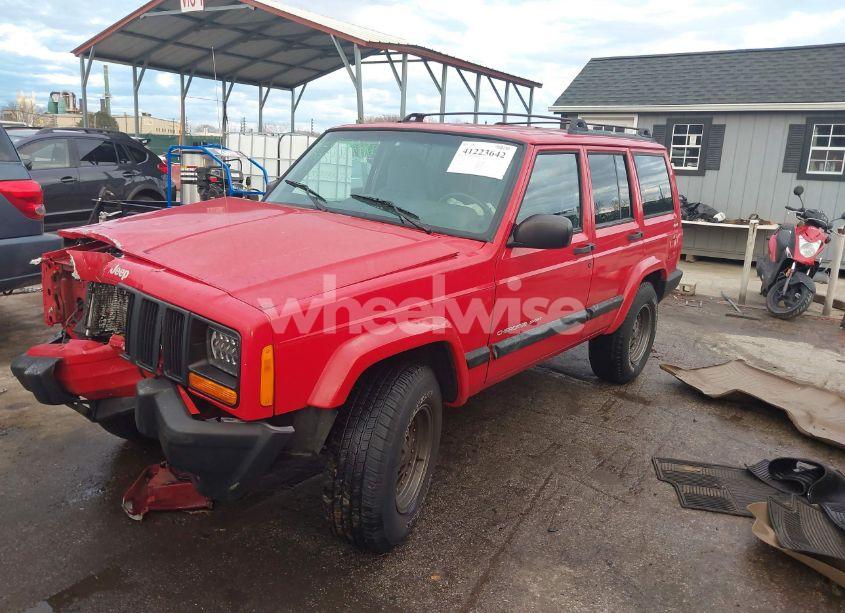 Photo 2 of 2000 Jeep Cherokee SPORT (VIN 1J4FF48S3YL220257)