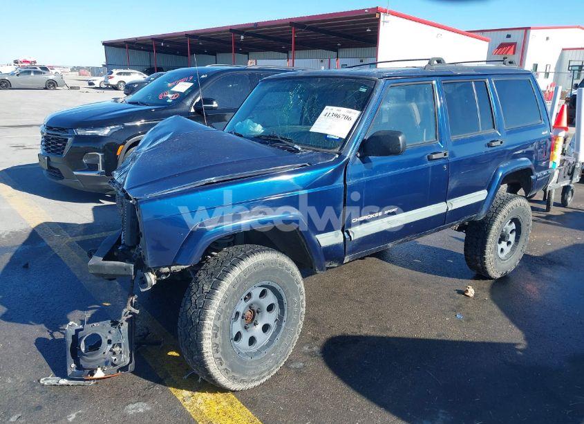 Photo 2 of 2000 Jeep Cherokee SPORT (VIN 1J4FF48S6YL230099)