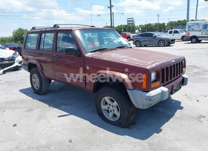 2000 Jeep Cherokee SPORT (VIN 1J4FF48S7YL129654) main photo