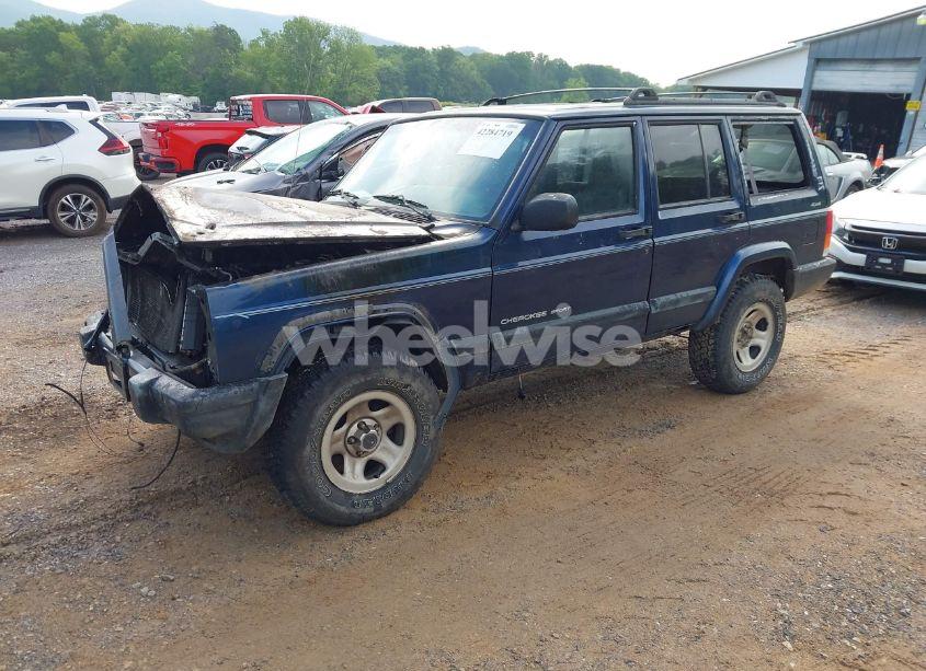 Photo 2 of 2001 Jeep Cherokee SPORT (VIN 1J4FF48S81L500861)