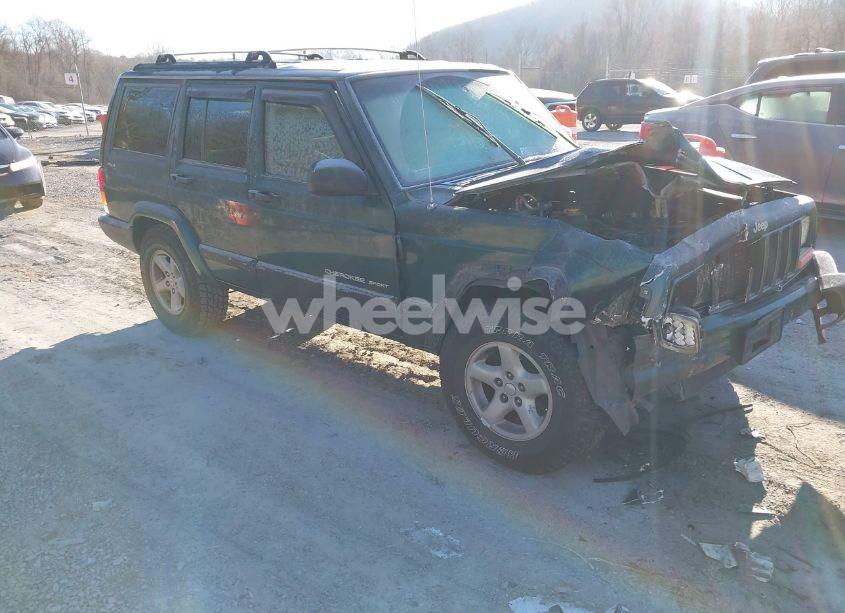 2001 Jeep Cherokee SPORT (VIN 1J4FF48S91L595222) main photo