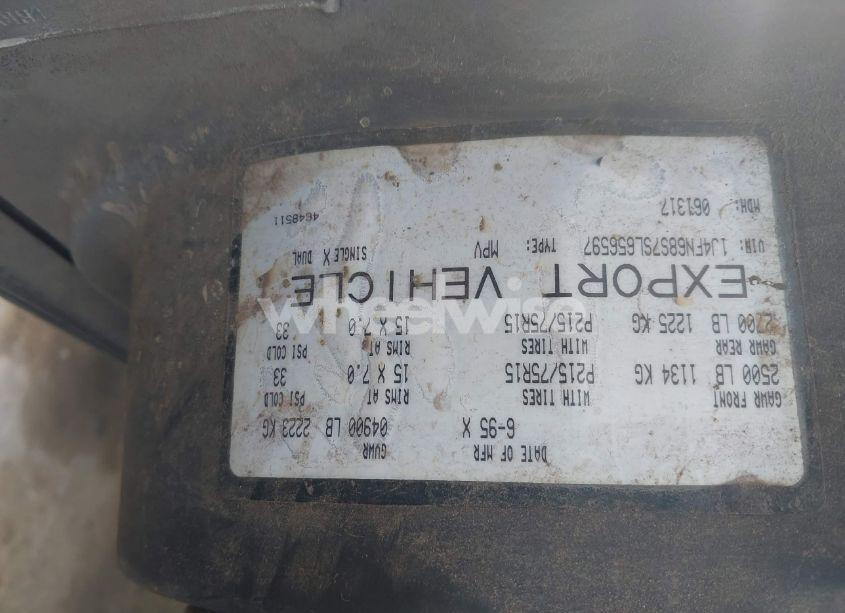 Photo 9 of 1995 Jeep Cherokee SPORT (VIN 1J4FN68S7SL656597)