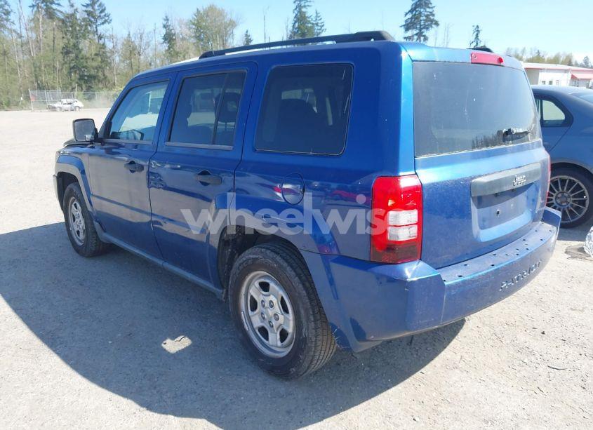 Photo 3 of 2009 Jeep Patriot SPORT (VIN 1J4FT28B29D167558)