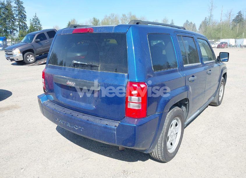 Photo 6 of 2009 Jeep Patriot SPORT (VIN 1J4FT28B29D167558)